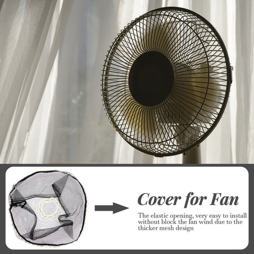 4 Pcs Protezione Ventola Elettrica Bambino Copertura Del Ventilatore Bagno - Afbeelding 7 van 12