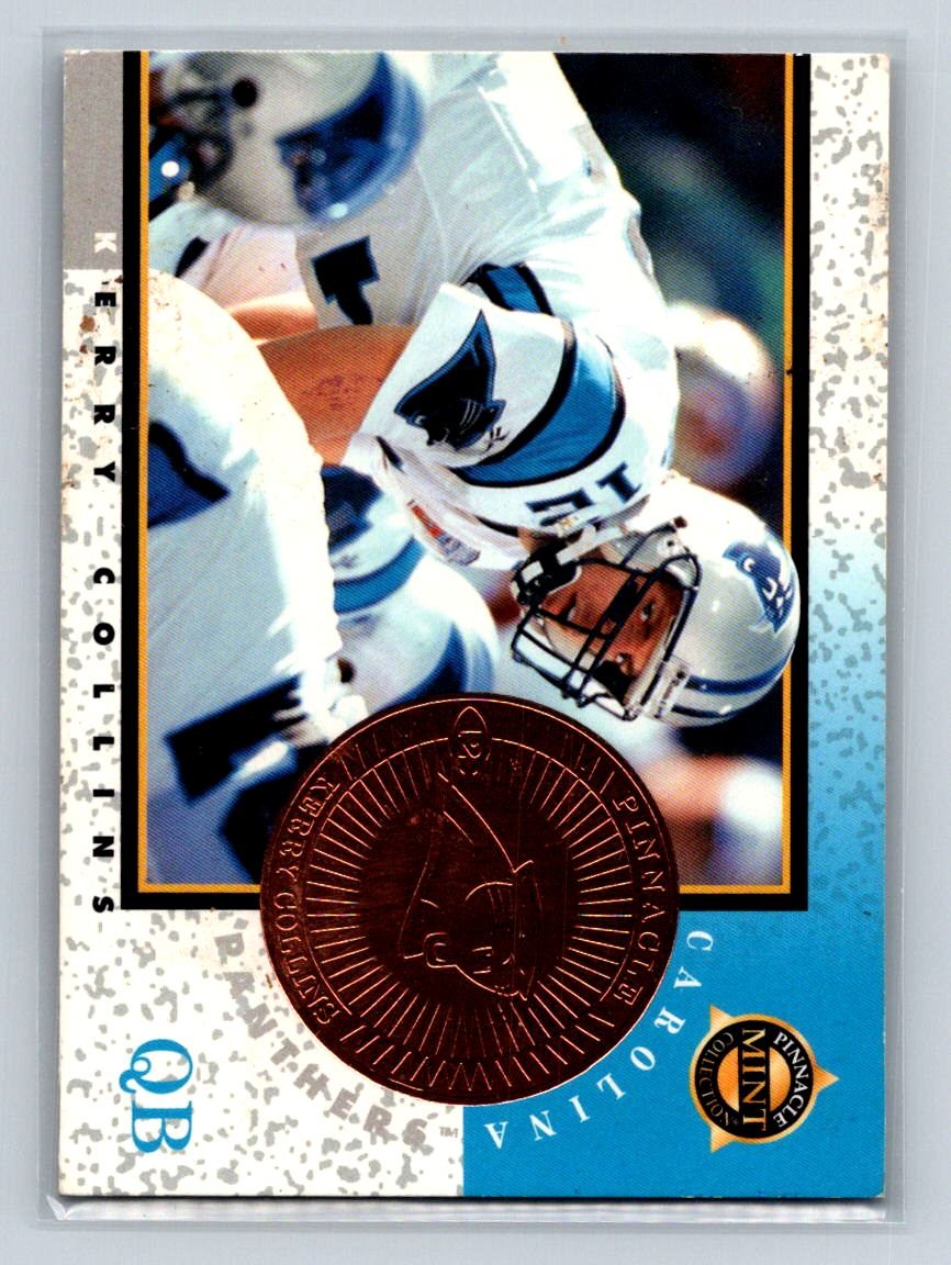 1997 Pinnacle Mint #4 Kerry Collins Die Cuts