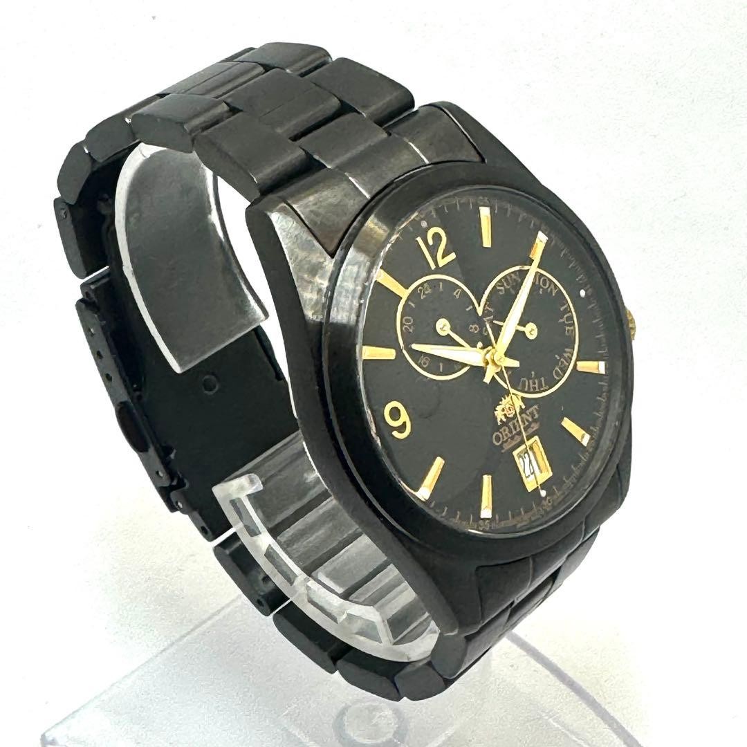 Orient ET07E1 Automatic Watch Multi Calendar Blac… - image 4