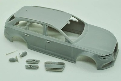 1/24 3D print resin kit Audi S6 Avant 2016