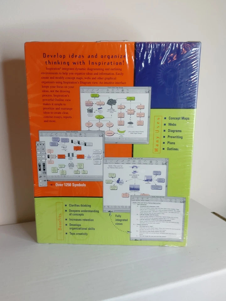 Vintage Inspiration Version 6.0 Brain Tool Software  Still Sealed Cd Rom. - Image 2 of 4