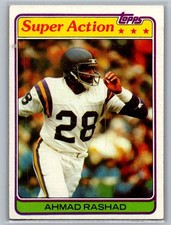 1981 Topps #457 Ahmad Rashad