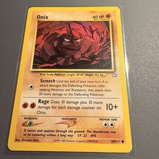 Onix  69/111  Neo Genesis Regular Common Pokémon TCG Card