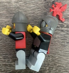 Lego Castle 1547 Black Knights Boat 100% Complete Instructions no Box Vintage