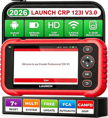 LAUNCH CRP123I V3.0 Elite OBD2 Scanner Lifetime Free Update Scan Diagnostic Tool