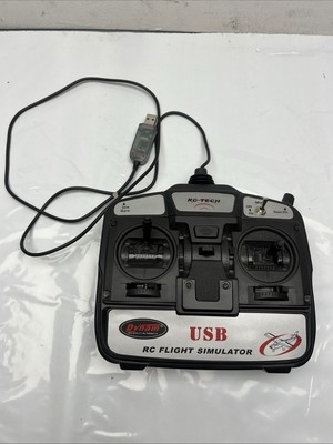 Dynam RC Tech USB RC Flight Simulator Flight Controller Transmitter Only Works