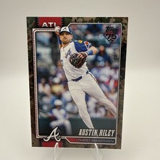 2026 Topps Series 1 Austin Riley Memorial Day Camo /25 Braves 🔥