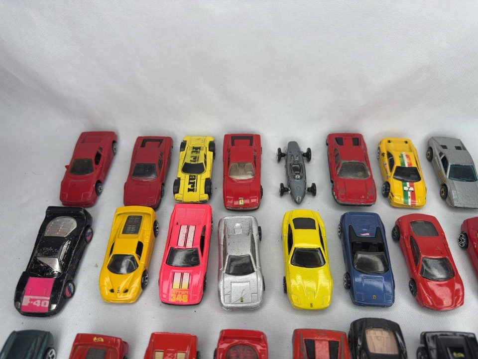 Loose Ferrari Diecast Lot Hot Wheels Matchbox – F40 Enzo 458 Rare Mix - Image 4 of 4