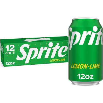 #ad Sprite Lemon Lime Soda Pop 12 fl oz 12 Pack Cans.......... $8.90