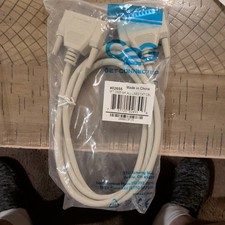 Cables to Go 02655 DB25 M/F Serial RS232 Extension Cable, 6ft 1.8m