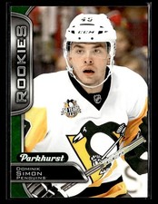 2016-17 Parkhurst #358 Dominik Simon Rookie Card Pittsburgh Penguins