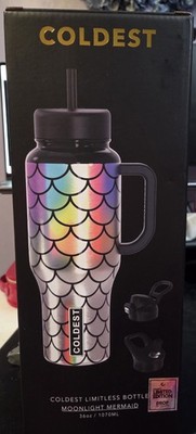 Coldest Moonlight Mermaid 36 Oz Limitless Water Bottle BNIB