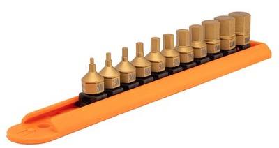 Mayhew Tools 16005 Low-Profile Dual Drive Set 11-Piece Metric Hex