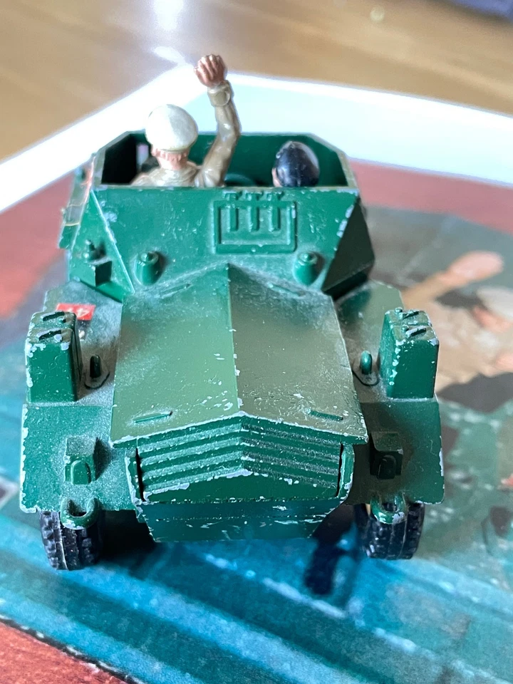 BRITAINS LTD No 9781 British Scout Car Daimler MKII WWII 1974 - Image 4 of 4