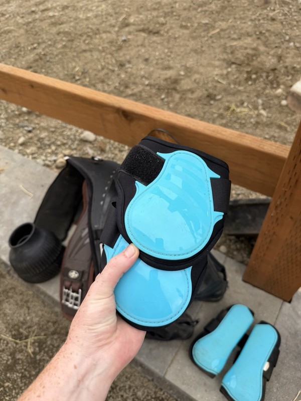 Lamicell Pony Size Jump Boot Set Blue