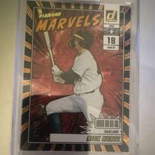 2025 Donruss 11/75 Diamond Marvels Nick Kurtz Oakland Athletics Baseball #2
