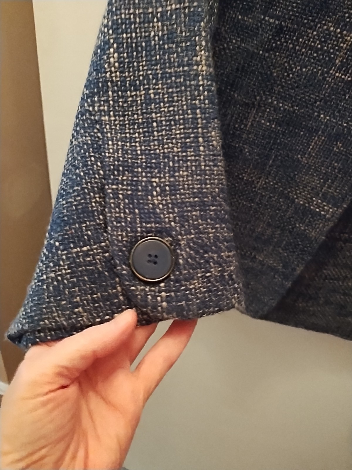 Dialogue Jacket Size Medium 2 Button Closure Fron… - image 5