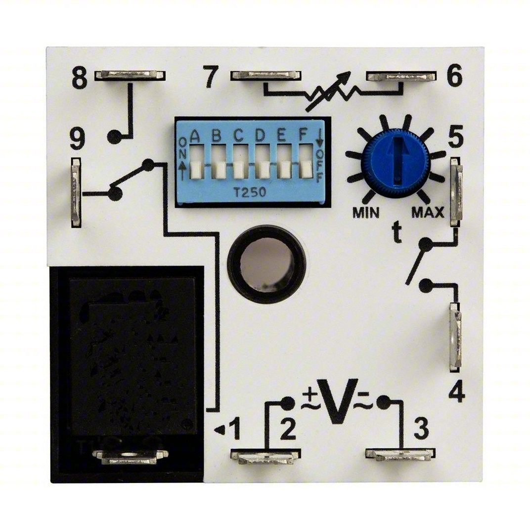 Macromatic Thr-3816U Multifunction Time Delay Relay 12 to 125V DC/24 to 240Vac 