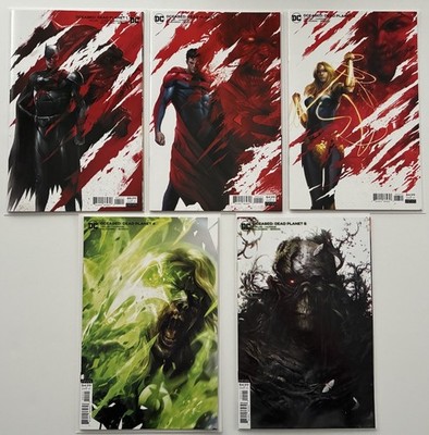 Dceased Dead Planet #1 2 3 4 5 Cover B Mattina Lot of 5 DC Comics 2020