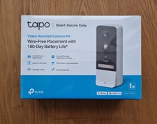 TP-LINK Tapo D230S1 2K Smart Video Doorbell Kit with Hub | 5MP Camera, AI Detect