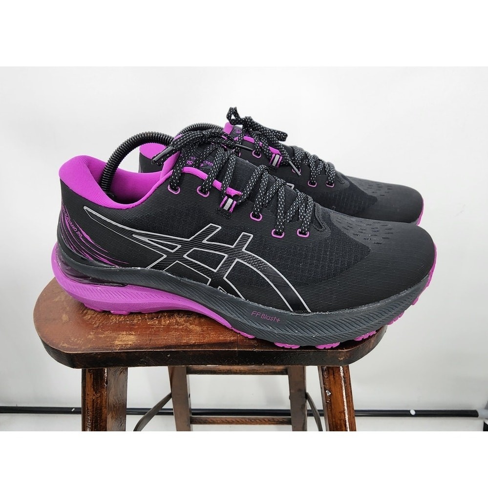 New NWOB Asics Women's Gen Kayano 29 Lite Show Black Orchid Size 12 thumbnail 2