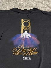 Vintage Nortel Northern Telecom Tech Art T Shirt Long Sleeve Made In USA XL