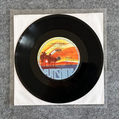 ABBA   I Have A Dream   7  Single   Sunshine   South Africa