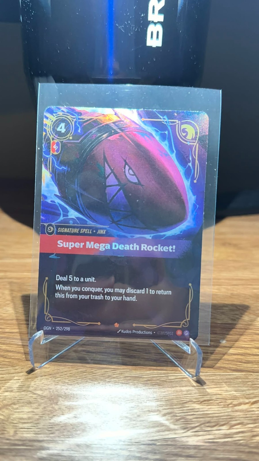 Super Mega Death Rocket! - OGN 252/298 - Riftbound League of Legends Card