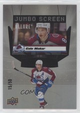 2022-23 Upper Deck Allure Jumbo Screen Silver Achievement 15/50 Cale Makar 00d2