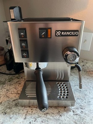 Rancilio Silvia Espresso Machine V3! Stainless Steel.