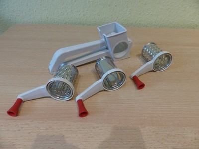 Moulinex Mouli Grater 442 Multireibe inkl. 3 Trommeln Zustand:-sehr gut