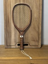Wilson Force 250 Racquet Ball Racket 3 7/8 Grip Leather Wrap Tennis