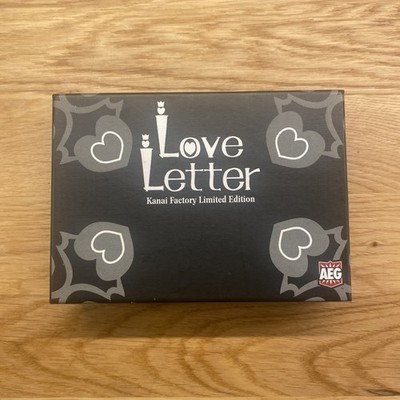AEG - Love Letter Card Game Kanai Factory Limited Edition - COMPLETE! EXCELLENT!