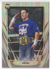 John Cena 2026 WWE Topps Chrome #2 REFRACTOR