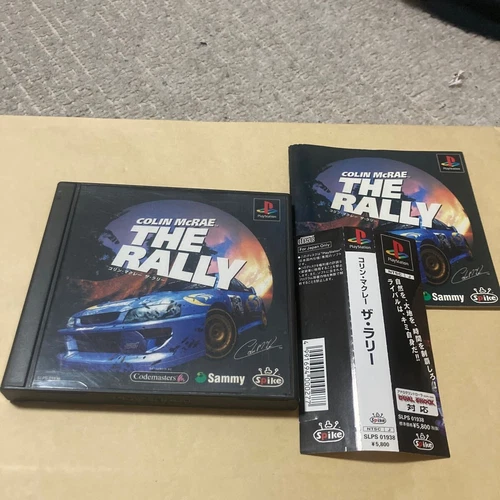 PS Playstation Colin Mcrae The Rally With Belt PS1 CK