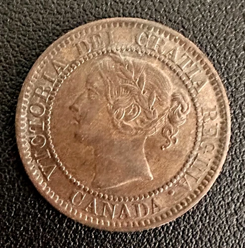 Canada Large Cent coin from a recent eBay sale