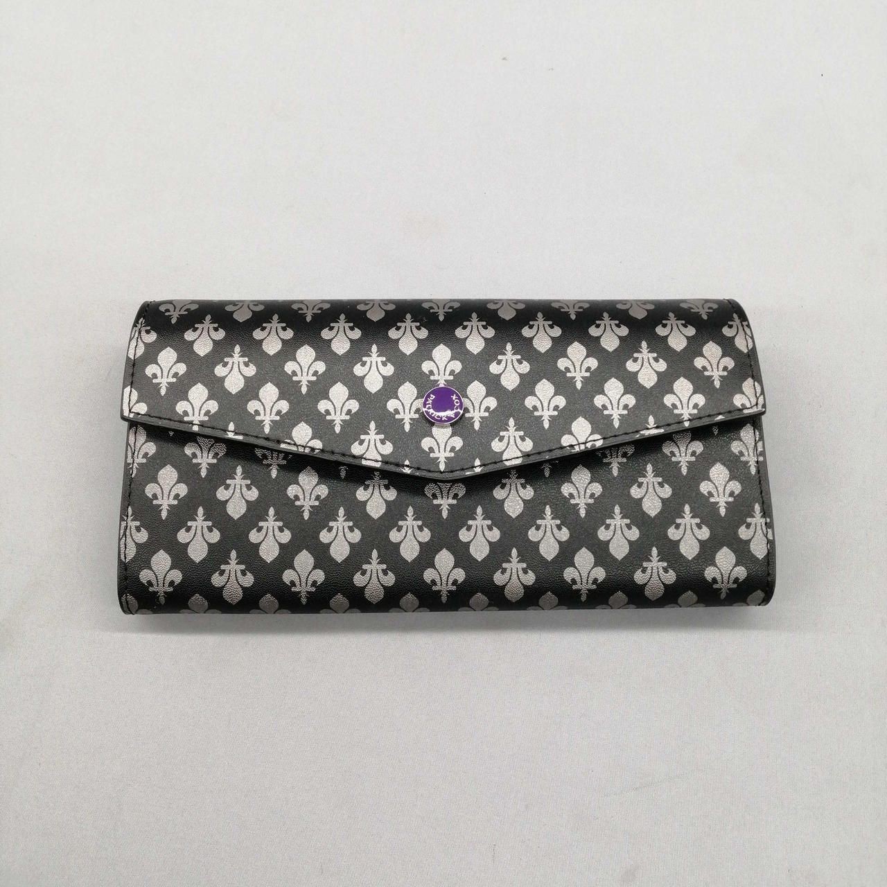 Patrickcox Long Wallet Black Total Pattern Used - image 1