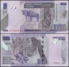 Congo Democratic Republic 10000 Francs, 2006, P-103a, UNC