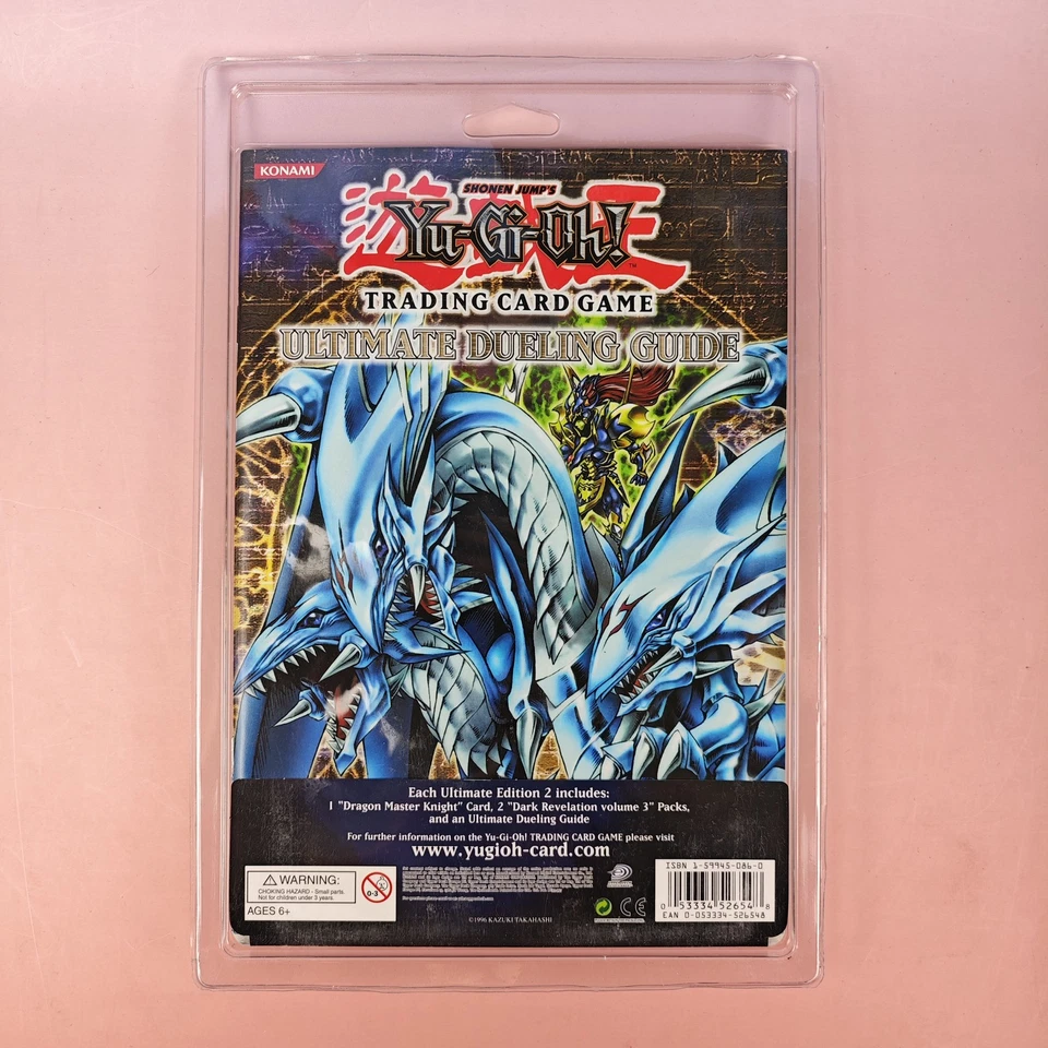 YU-GI-OH! ULTIMATE ED. 2 3X BOOSTER / SPECI4L ULTRA RARE 1996 ENG OVP SEALED 1 - Bild 2 von 2