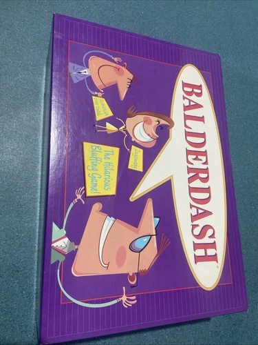 Vintage Sealed 1995 BALDERDASH Board Game Hilarious Bluffing Parker Brothers NIB
