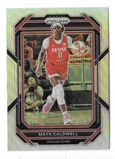 2023 PANINI PRIZM WNBA BASKETBALL #16 MAYA CALDWELL SILVER PRIZM PARALLEL,FEVER