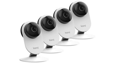 Kami By YI Mini 4-Camera Family Pack - 1080p AI Face Detection