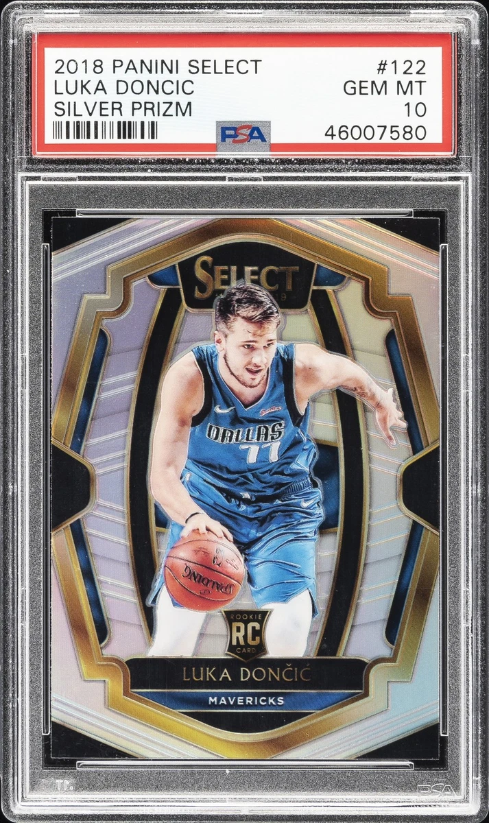 Luka Dončić 10 Graded Basketball Rookie Sports Trading Cards
