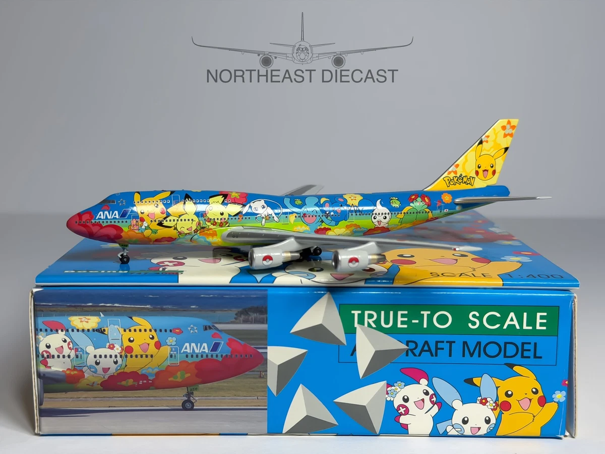 ポケットモンスター ボーイング747 模型 1/100 Pokemon Boeing 747 Diecast Aircraft & Spacecraft for sale - eBay