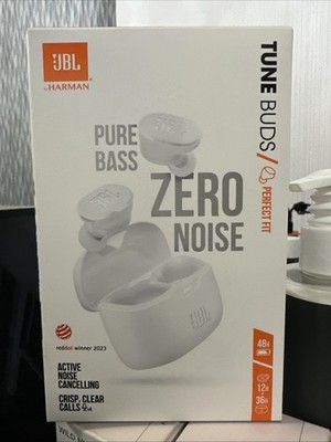 JBL Tune Buds True Wireless In Ear Kopfhörer, Active Noise Cancelling WEISS  