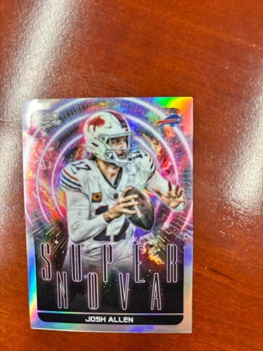 2025 Topps Cosmic Chrome Josh Allen Base (RAW)