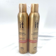 Freeze IT Mega Freeze Hair Spray - Extreme Hold - 10 oz - 2 PACK