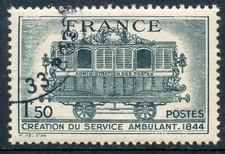 STAMP / TIMBRE FRANCE OBLITERE N°609  SERVICE POSTAL AMBULANT