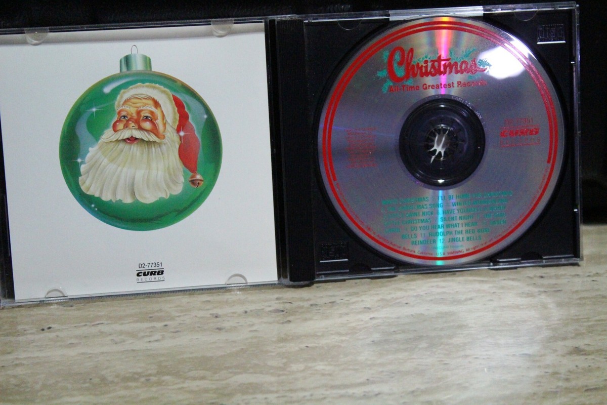 Christmas All-Time Greatest Records Various CD 1990 Curb