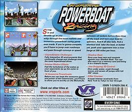 VR Sports Powerboat Racing (Sony PlayStation 1, 1998)